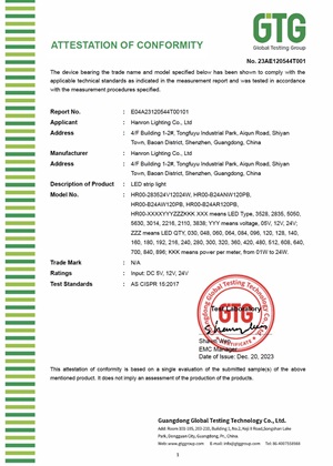RCM Certificate